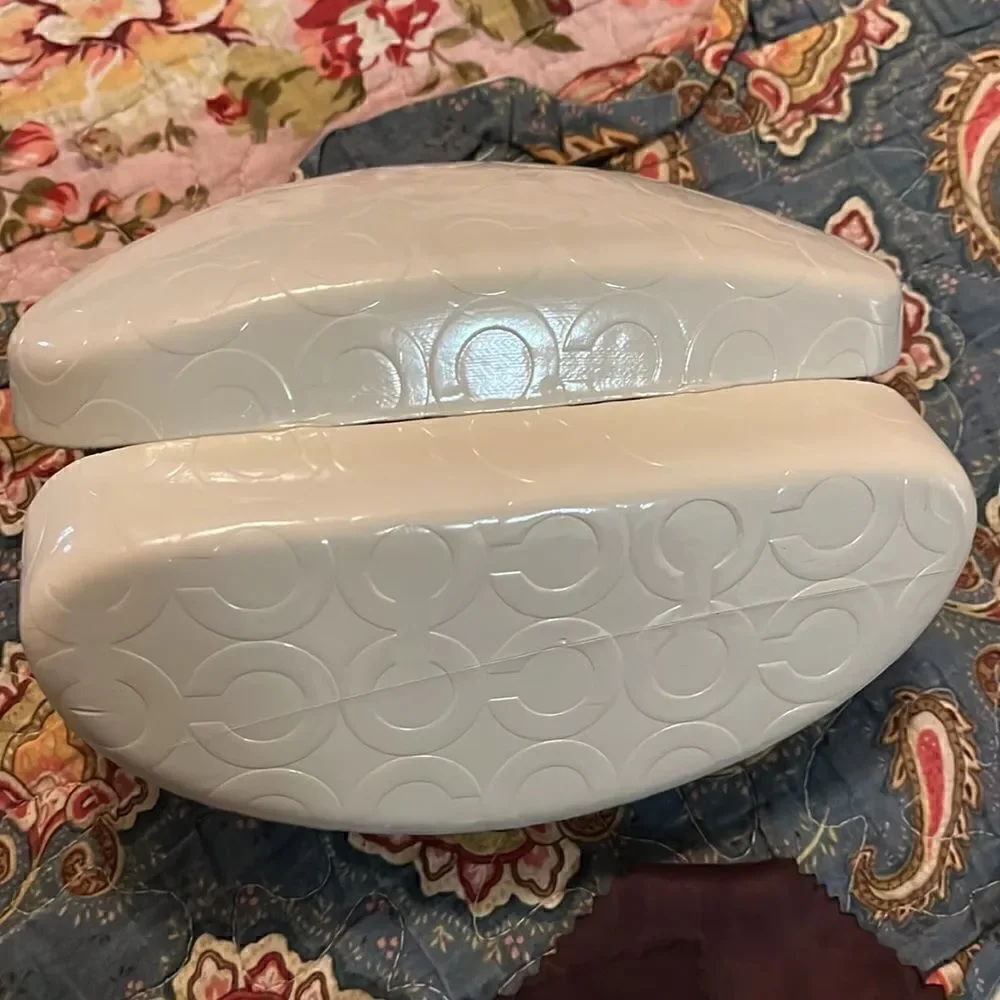 Coach oversize glasses case
